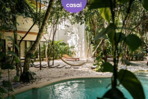Casai - Luxury jungle retreat near 2 cenotes, Tulum - 2 Pools, Gym
